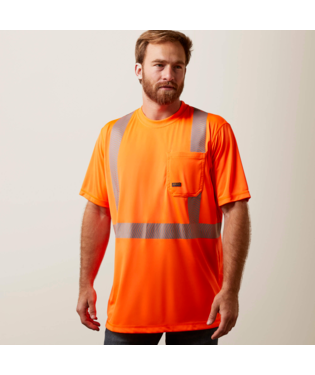 [10039195] MNS RBR HI-VIS ANSI SHORT SLEEVE T SHIRT HI-VIS ORANGE