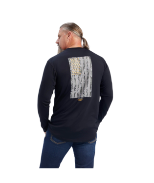 [10041424] MNS REBAR WKMN REF FG GPHC LONG SLEEVE T SHIRT BLACK