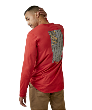 [10046186] MNS REBAR WKMN REF FG GPHC LONG SLEEVE T SHIRT POMPEIAN RED