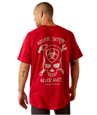 [10048970] MNS RBR HEAT FIGHTER JYWRN SHORT SLEEVE T SHIRT TOBACCO