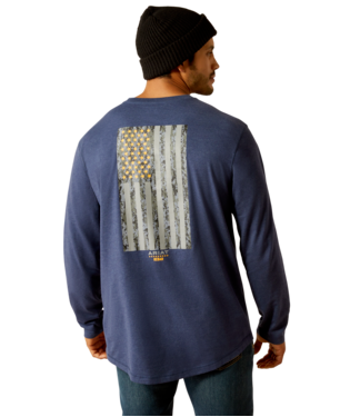 [10052709] MNS REBAR WKMN REF FG GPHC LONG SLEEVE T SHIRT NAVY HEATHER