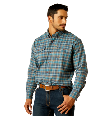 [10052852] MNS RBR FLANNEL DRSTR LONG SLEEVE WORK SHIRT STARGAZER