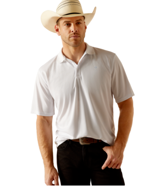 [10048833] MNS TEK SHORT SLEEVE POLO WHITE