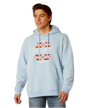 [10052448] SWEATSHIRT, MNS CANYON SW CIRCLE HOODIE SOFT CHAMBRAY