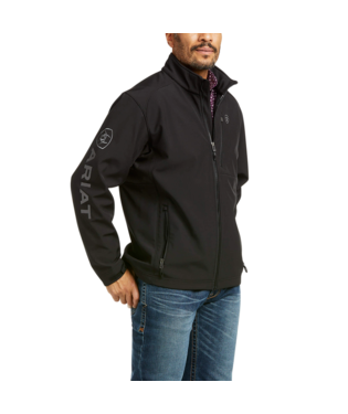 [10037439] MNS LOGO 2.0 PATRIOT SOFTSHELL JACKET BLACK