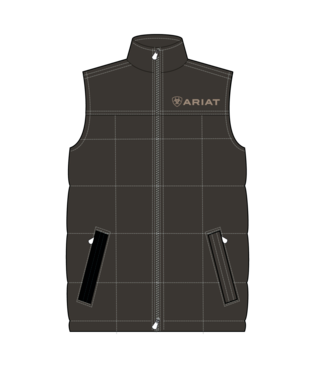 [10041518] MNS CRIUS INSULATED VEST BANYAN BARK