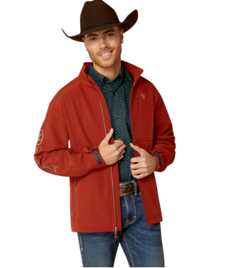 [10046730] MNS LOGO 2.0 SOFTSHELL JACKET KOA WOOD