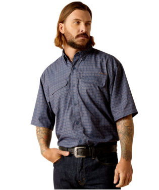 [10048785] MNS VENTTEK OUTBOUND SHORT SLEEVE SHIRT MOOD INDIGO