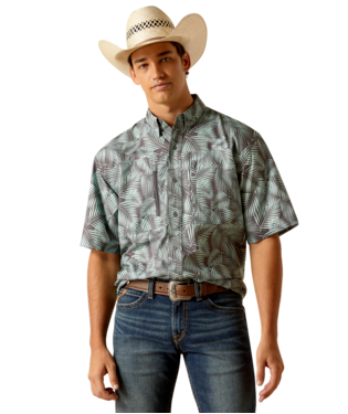 [10048847] MNS VENTTEK SHORT SLEEVE SHIRT EBONY