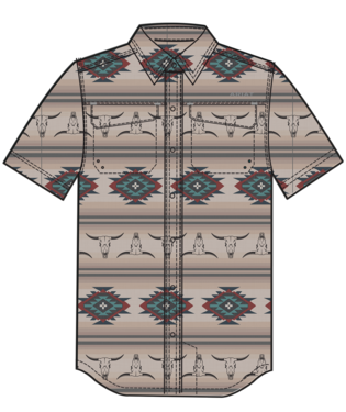 [10051317] MNS VENTTEK OUTBOUND SHORT SLEEVE SHIRT FRENCH OAK