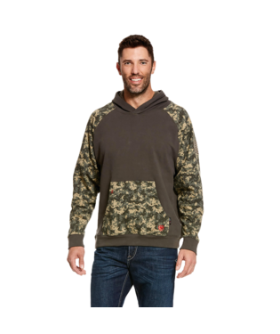 SWEATSHIRT, MNS FR DRSTR PATRIOT HOODIE SAGE DIGI CAMO