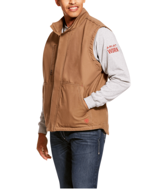 MNS FR WORKHORSE INSULATED VEST FIELD KHAKI