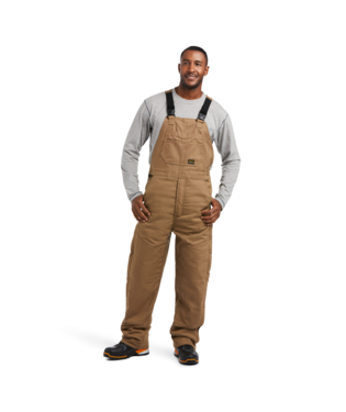 [10032505] MNS REBAR DRCNVS STR INS BIB OVERALLS FIELD KHAKI