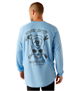 [10048972] MNS RBR HEAT FIGHTER JYWRN LONG SLEEVE T SHIRT BLUE