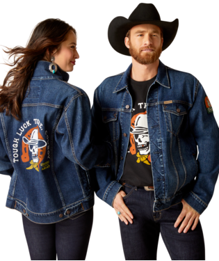 [10047759] MNS SENDERO TRUCKER JACKET DRAKE