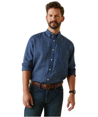 [10043906] MNS SONOMA LONG SLEEVE SHIRT NAVY TATTERSAL