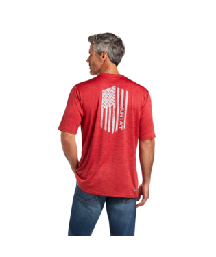 [10039552] MNS CHARGER VERTICAL FLAG SHORT SLEEVE T SHIRT SCOOTER