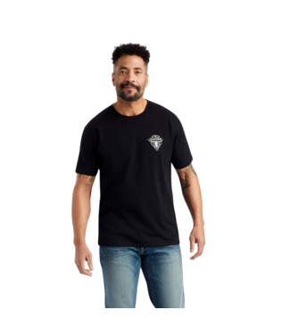 [10042635] MNS ARIAT ARROWHEAD 2.0 SHORT SLEEVE T SHIRT BLACK