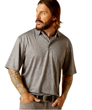 [10048529] MNS CHARGER 2.0 PRINTED SHORT SLEEVE POLO MICRO CHIP