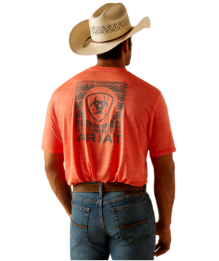 [10048536] MNS CHARGER ARI SW SHIELD SHORT SLEEVE T SHIRT CORAL