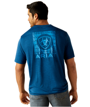 [10048538] MNS CHARGER ARI SW SHIELD SHORT SLEEVE T SHIRT POSEIDON