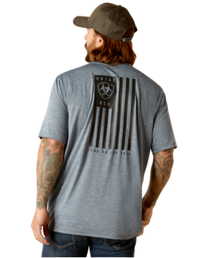 [10048577] MNS CHARGER ARI SPIRITED SHORT SLEEVE T SHIRT NEWSBOY BLUE