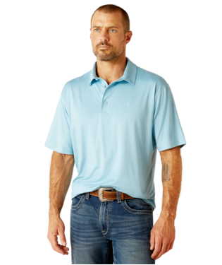 [10051320] MNS CHARGER 2.0 SHORT SLEEVE POLO SHELTERING SKY