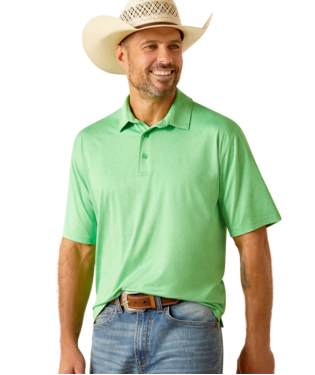[10051321] MNS CHARGER 2.0 SHORT SLEEVE POLO CLASSIC GREEN