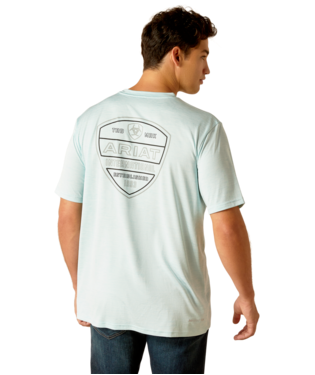 [10051354] MNS CHARGER CRESTLINE SHORT SLEEVE T SHIRT ICED AQUA