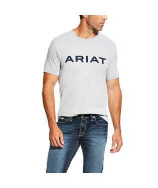 [10022937] MNS BRANDED T SHIRT ATHLETIC GREY