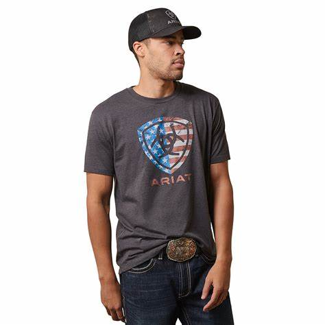 [10022956] MNS US SHIELD T SHIRT NAVY