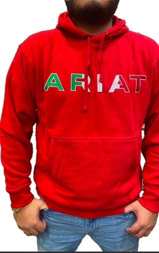 [10043101] SWEATSHIRT, MNS MEXICO HOODIE RED INDPDT SMU