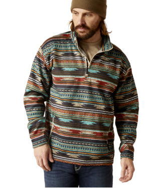 [10046668] MNS CLDWLL 1/4 ZIP SWEATER BISCAY BAY SERAPE