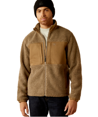[10052486] MNS ODESSA SHERPA JACKET BRINDLE