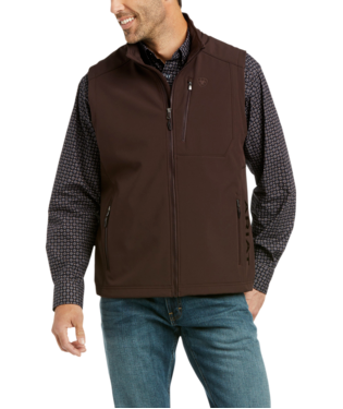 [10037560] MNS LOGO 2.0 PATRIOT SOFTSHELL VEST COFFEE BEAN