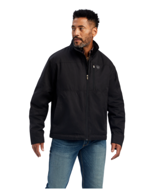 [10041631] MNS GRIZZLY CANVAS INSULATED JACKET BLACK