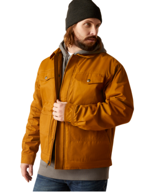[10046384] MNS GRIZZLY 2.0 CANVAS JACKET CHESTNUT