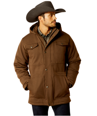 [10052442] MNS ABILENE PARKA JACKET WREN HEATHER