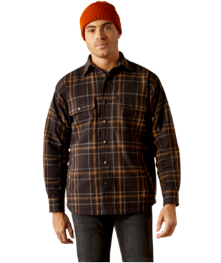 [10053934] MNS HAWTHORN RETRO SHIRT JACKET BLACK