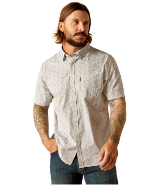 [10048625] MNS MORGAN MDRN SHORT SLEEVE SHIRT WHITE