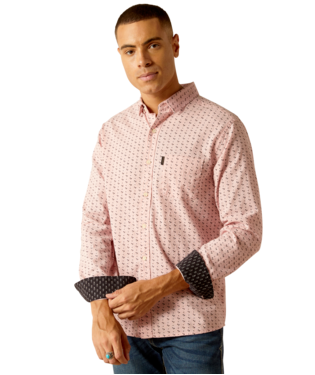 [10048630] MNS MARSHALL MDRN LONG SLEEVE SHIRT ROSE