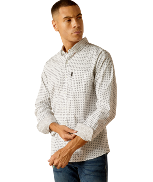 [10048631] MNS MAJOR MDRN LONG SLEEVE SHIRT WHITE