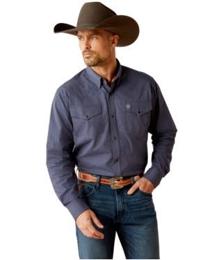 [10053938] MNS RLNTLS PURSUIT SNP LONG SLEEVE SHIRT NAVY