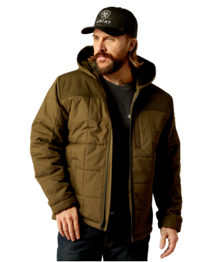 [10052775] MNS CRIUS HOODED INSULATED JACKET RELIC/RELIC HEATHER