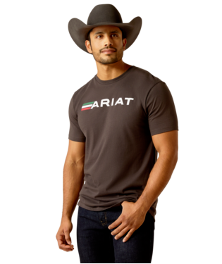 [10052034] MNS ARIAT VIVA SHORT SLEEVE T SHIRT VINTAGE BLACK