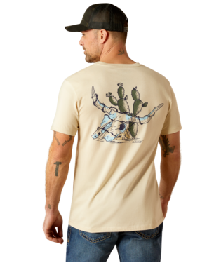 [10053998] MNS ARIAT BEACHED STONES SHORT SLEEVE T SHIRT NATURAL