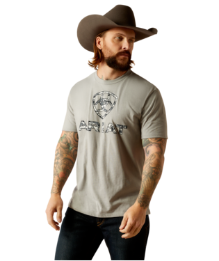 [10054178] MNS LBRTY USA DIGI CAMO SHORT SLEEVE T SHIRT STONE HEATHER