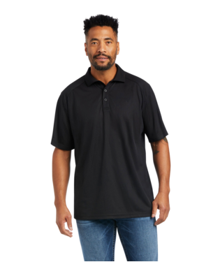 [10014555] MNS AC SHORT SLEEVE POLO BLACK