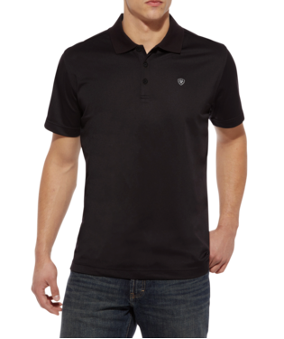 [10009062] MNS TEK SHORT SLEEVE POLO BLACK