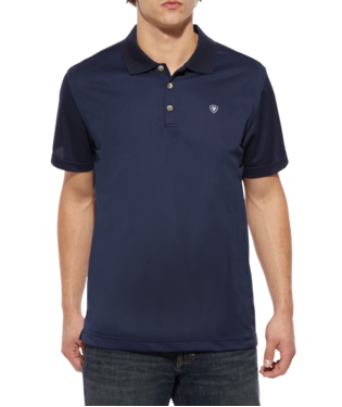 [10009063] MNS TEK SHORT SLEEVE POLO NAVY
